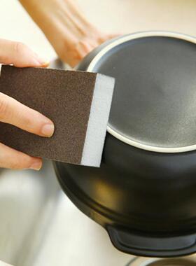 Diamond sand cleaning sponge for kitchen multi-purpose stain
