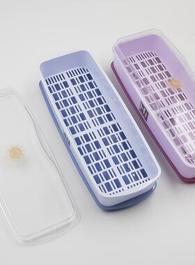 Home Kitchen Utensil Organizer - Plastic Chopstick Holder, C