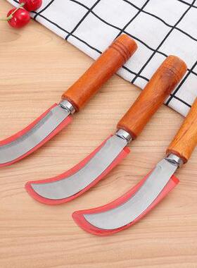 Two-dollar store household wooden handle stainless steel pin