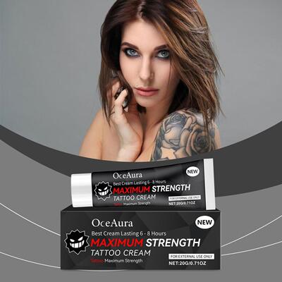 OceAura Tattoo Soothing Gel - A gentle, cleansing, moisturiz