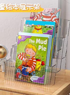 Desktop Bookshelf for Children's Picture Books, Small Magazi