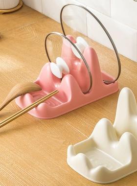 Luxury Double-Layer Pot Lid Cutting Board Rack, Kitchen Coun