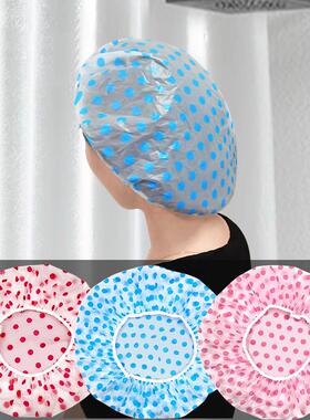 Wholesale Women's Thickened and Enlarged Shower Caps, Waterp