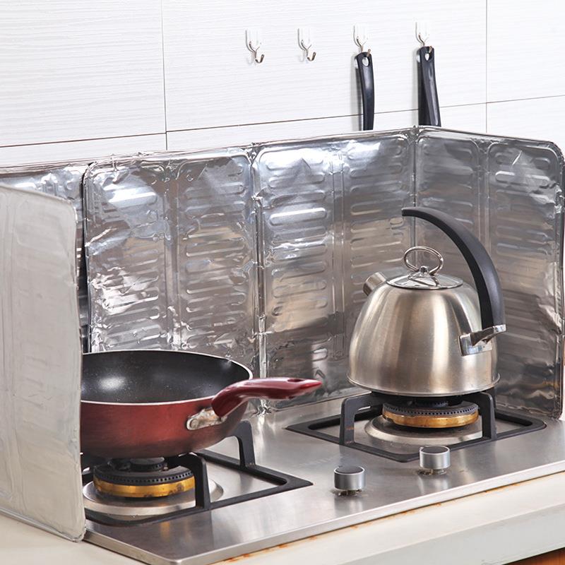 Foldable Grease Splatter Guard for Gas Stove, Kitchen Cookin