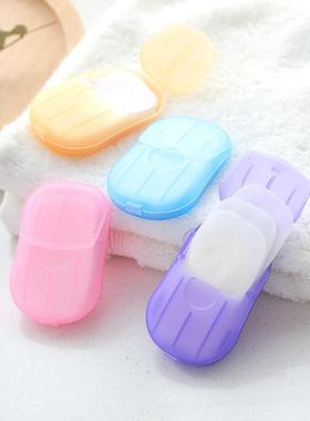Hand washing and bathing soap sheets, travel outdoor soap sh
