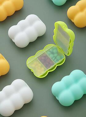 Portable Pill Organizer with Large Capacity for a Week, Seve