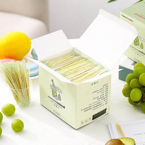 Premium Toothpicks 2000 Pieces Individually Wrapped in Small