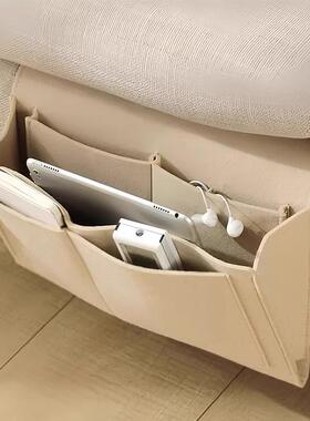 Bedside Storage Bag Hanging Pouch for Remote Control and Pho