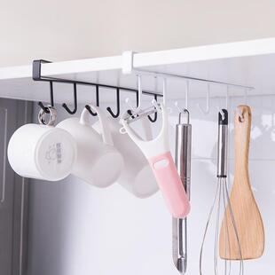 Multifunctional Kitchen Iron Art Seamless Nail-Free Hooks Ca