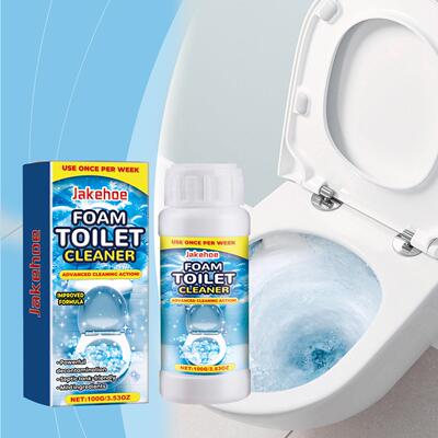 JAKEHOE Foam Toilet Cleaner - Effectively Removes Stains, Ur