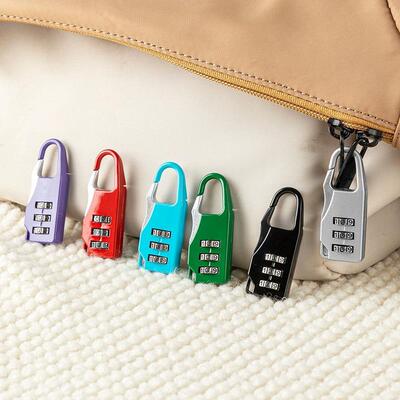 Mini Password Lock Padlock, Anti-theft Luggage Bag Lock, Sui