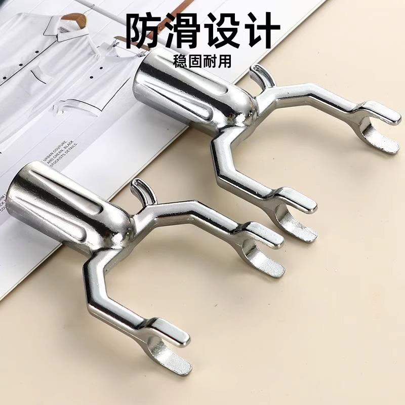 Telescopic clothes retrieval pole for home use, extendable d