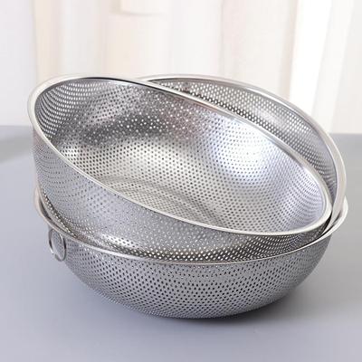 28.5cm Non-Magnetic Stainless Steel Single Ring Fine Mesh Ba