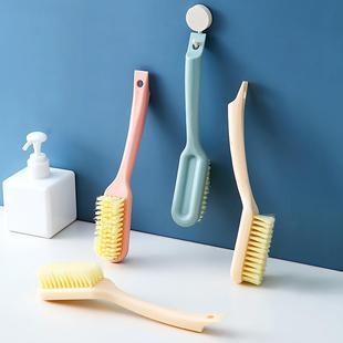 Soft-bristled shoe brush that doesn't damage shoes, suitable