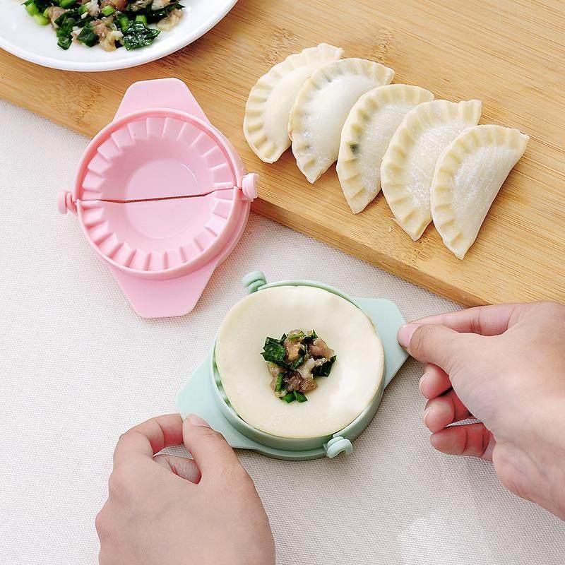 Dumpling Making Kitchen Tool - Dough Press Mold, Lazy Dumpli