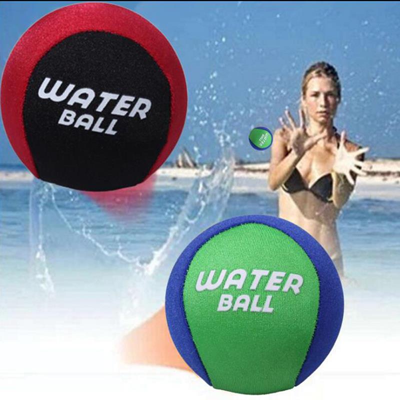 1pc 5.5cm TPR Water Bouncing Ball Surf Skimming Jumper Pool