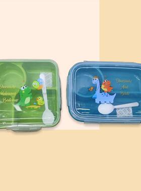 Lunch Box Food Storage Container Rectangular Multi-Compartme