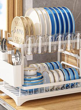Kitchen Storage Rack for Dishes and Plates, Sink Drying Rack