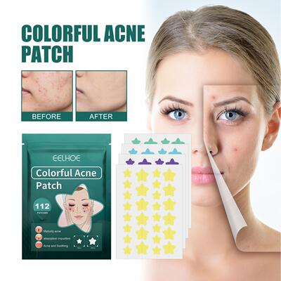 EELHOE Star-Shaped Acne Patches for Gentle Cleansing and Car