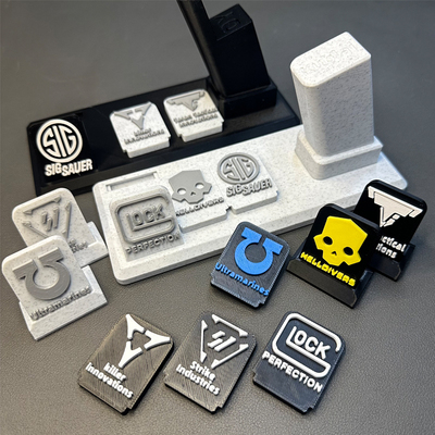 玩具枪展示架OY北青G17忽必烈蒙古人UDLp320青武酷支架立牌3D打印