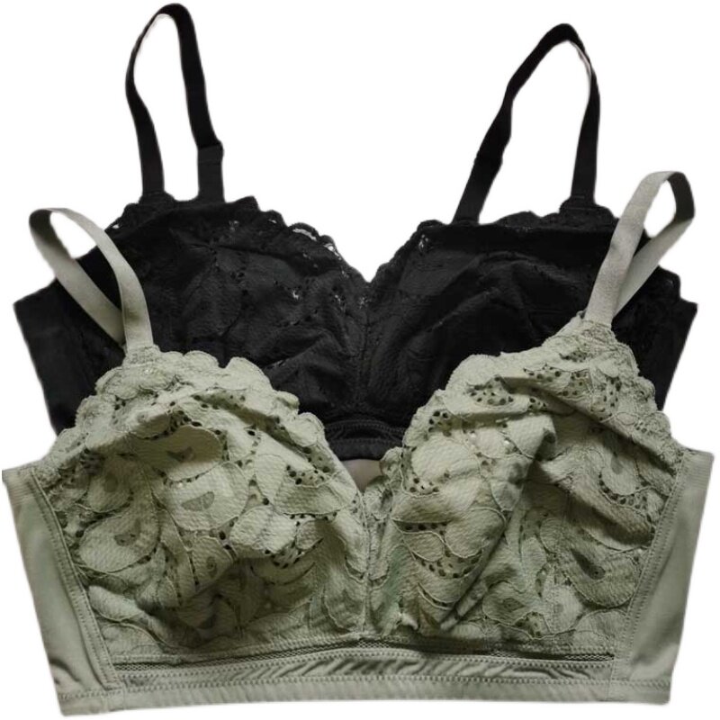 姿篇大码文胸胖妹妹胸罩无钢圈夏季全罩杯女性c d杯美体内衣薄款