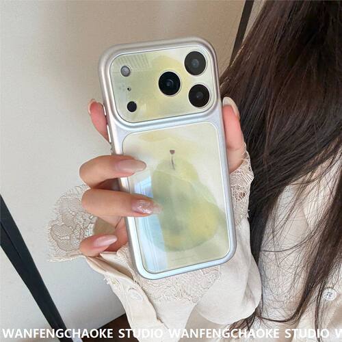 油彩绿梨子适用iphone17苹