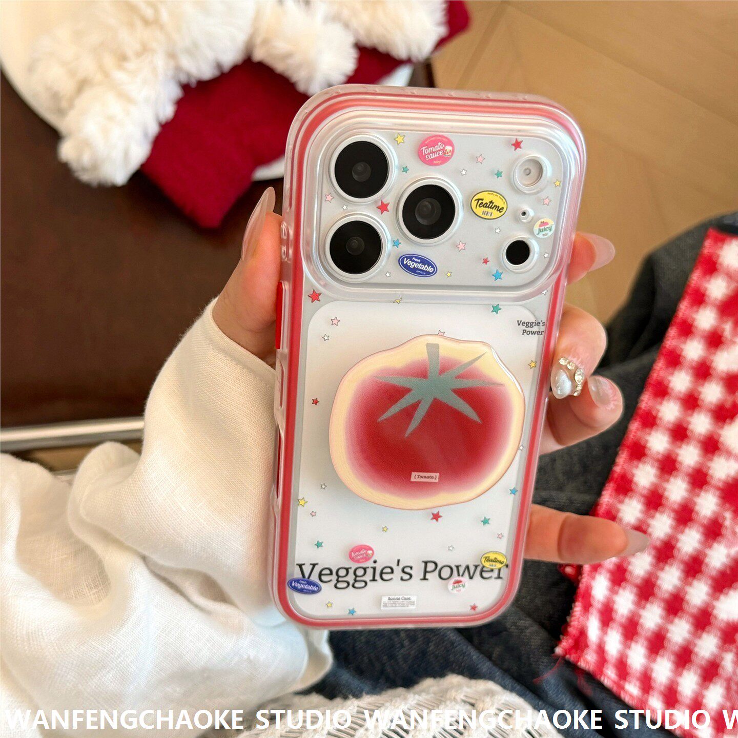 涂鸦彩星适用iphone18手包