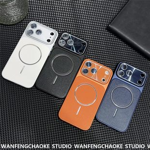 卡洛塔适用苹果17Promax手机包iPhone16大视窗15磁吸充电14保护套