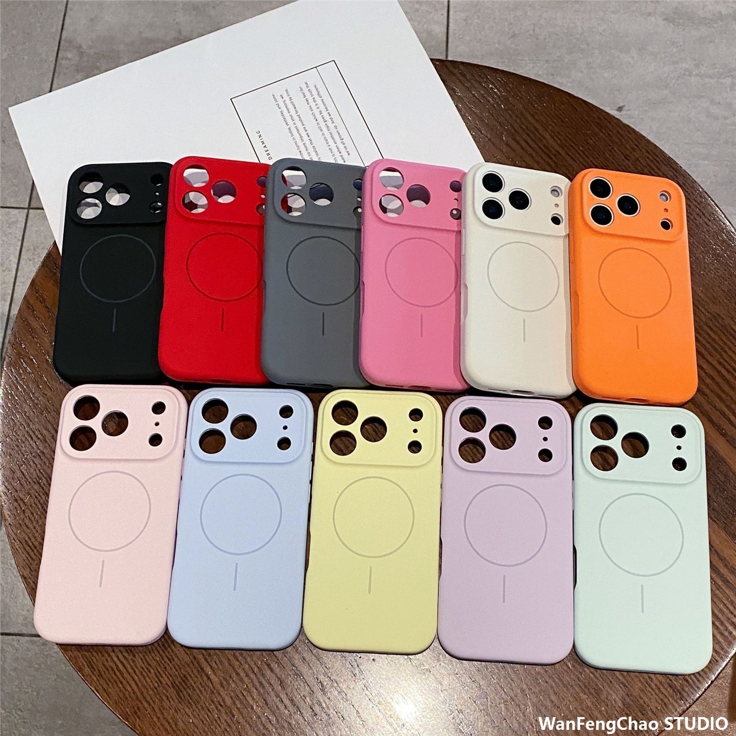 液态硅胶适用17手机全包镜