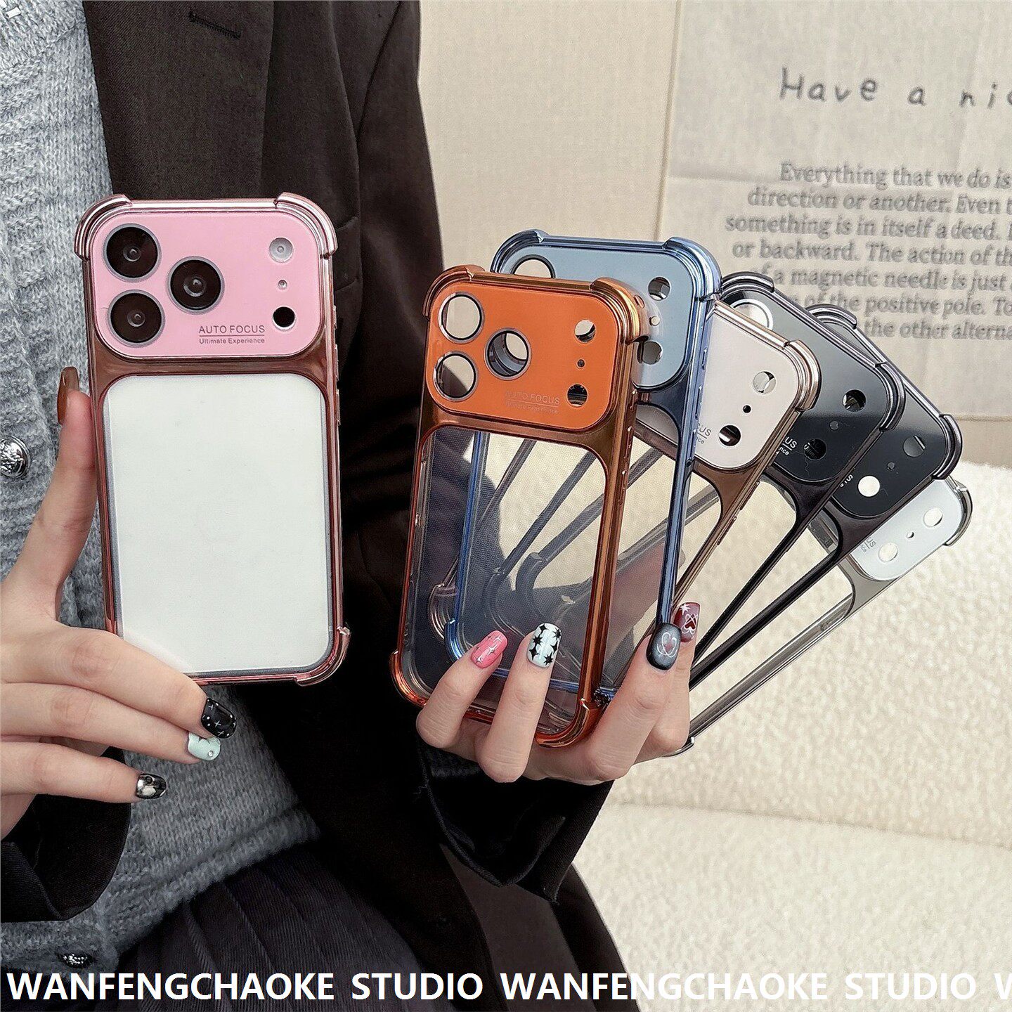 秒变大视窗镜头电镀壳适用