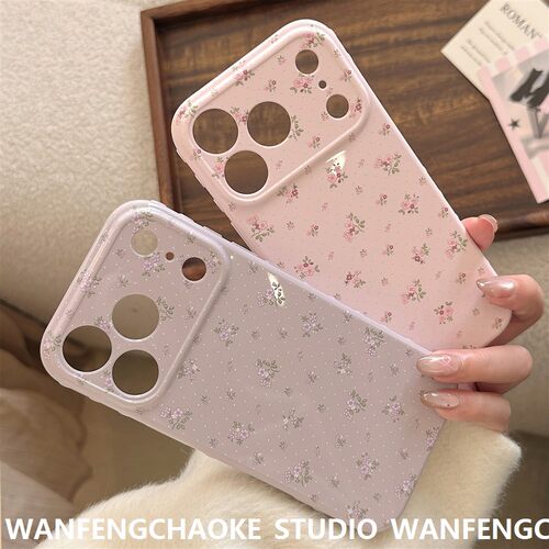 碎花点苹果17proma手机包i