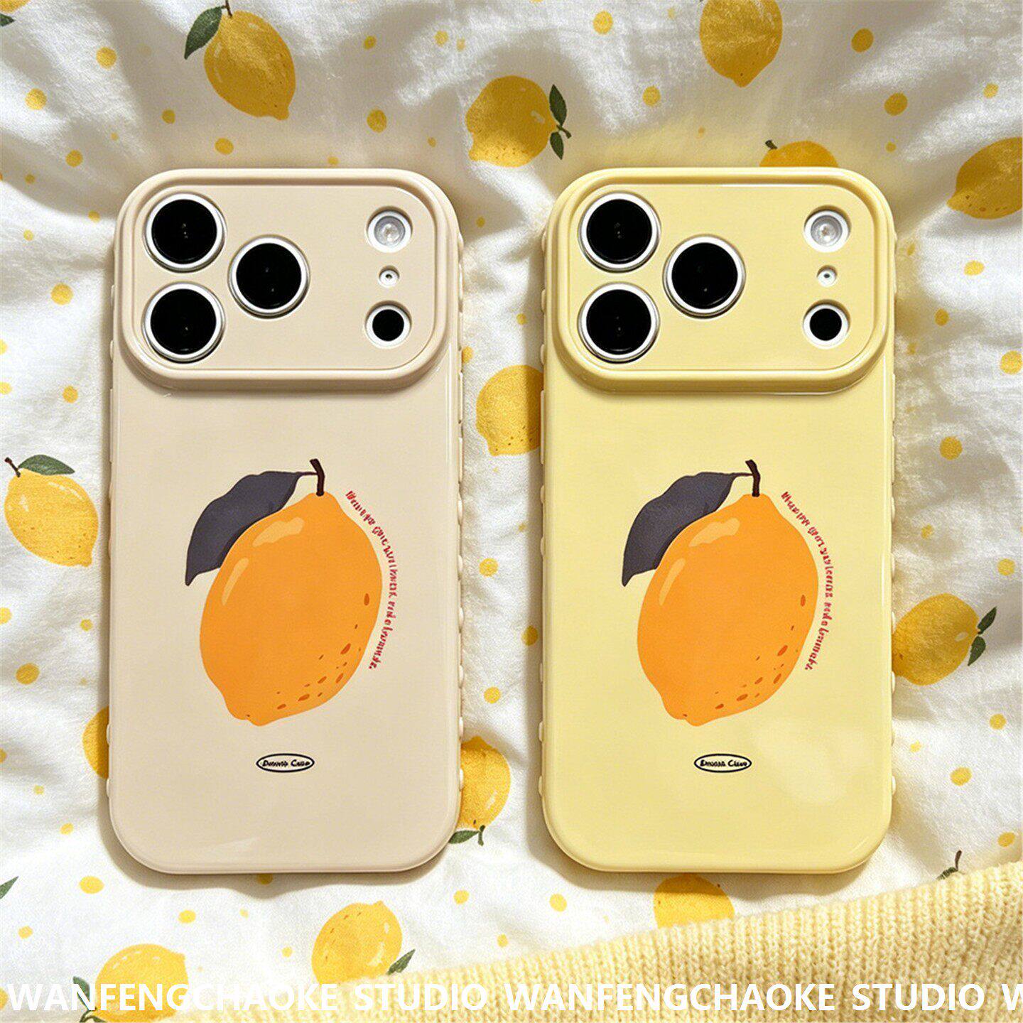 橙色柠檬适用iPhone17M防