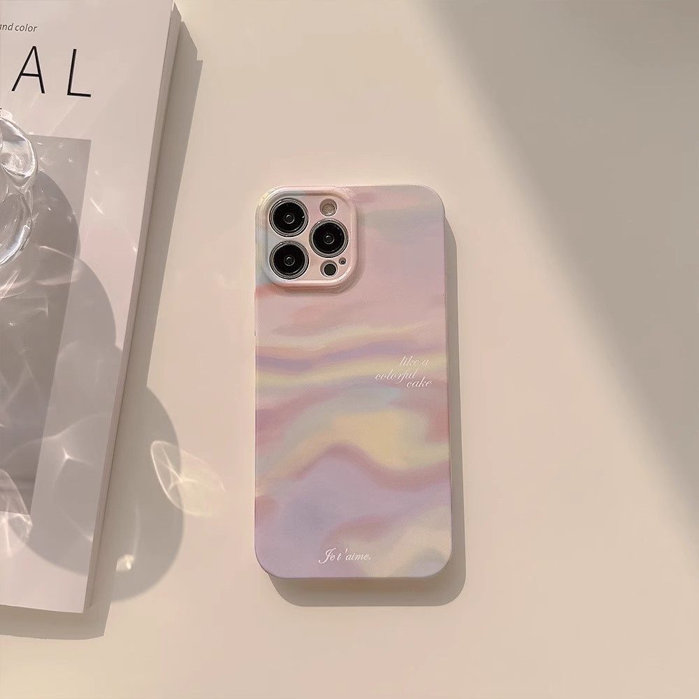 APPLE 15PRO 휴대폰 케이스 14 고급 13 틈새 12에 적합한 필름 케이스 IPHONE16 SUNSET SUNSET INS
