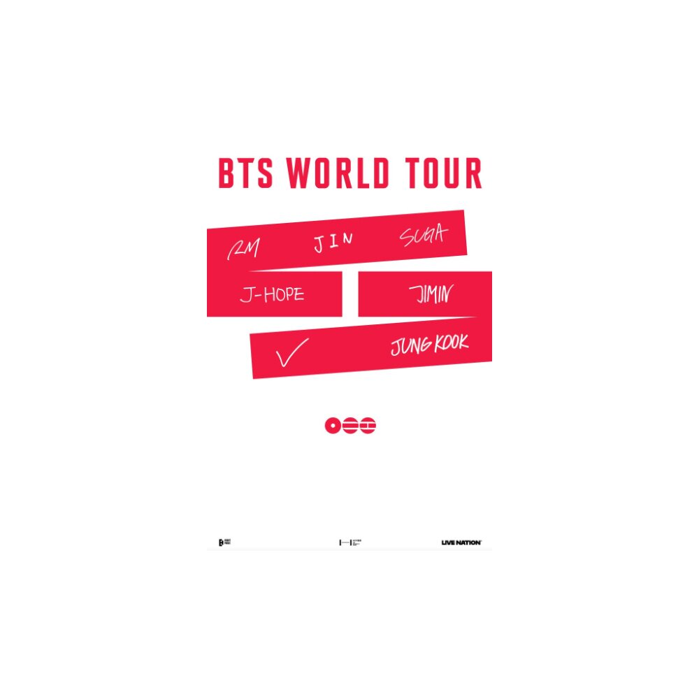 【中国香港】香港BTS防弹少年团BTS香港防弹少年团演唱会门票图片