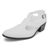 凉鞋 镂空尖头增高皮鞋 男士 夏季 休闲鞋 韩版 厚底透气高跟罗马凉鞋 男