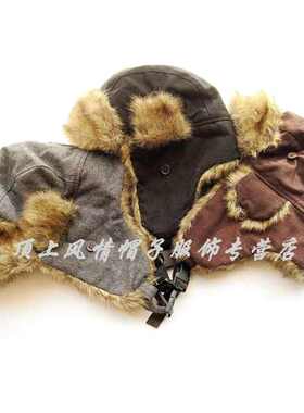 冬季女士温暖厚实护耳帽