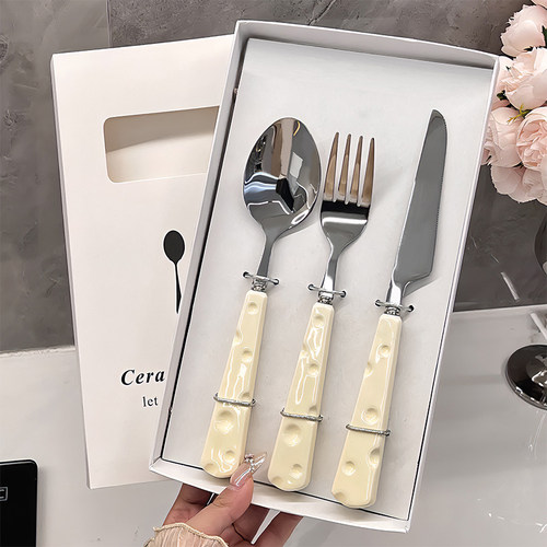 BSD不锈钢牛排餐盘刀叉西餐餐具