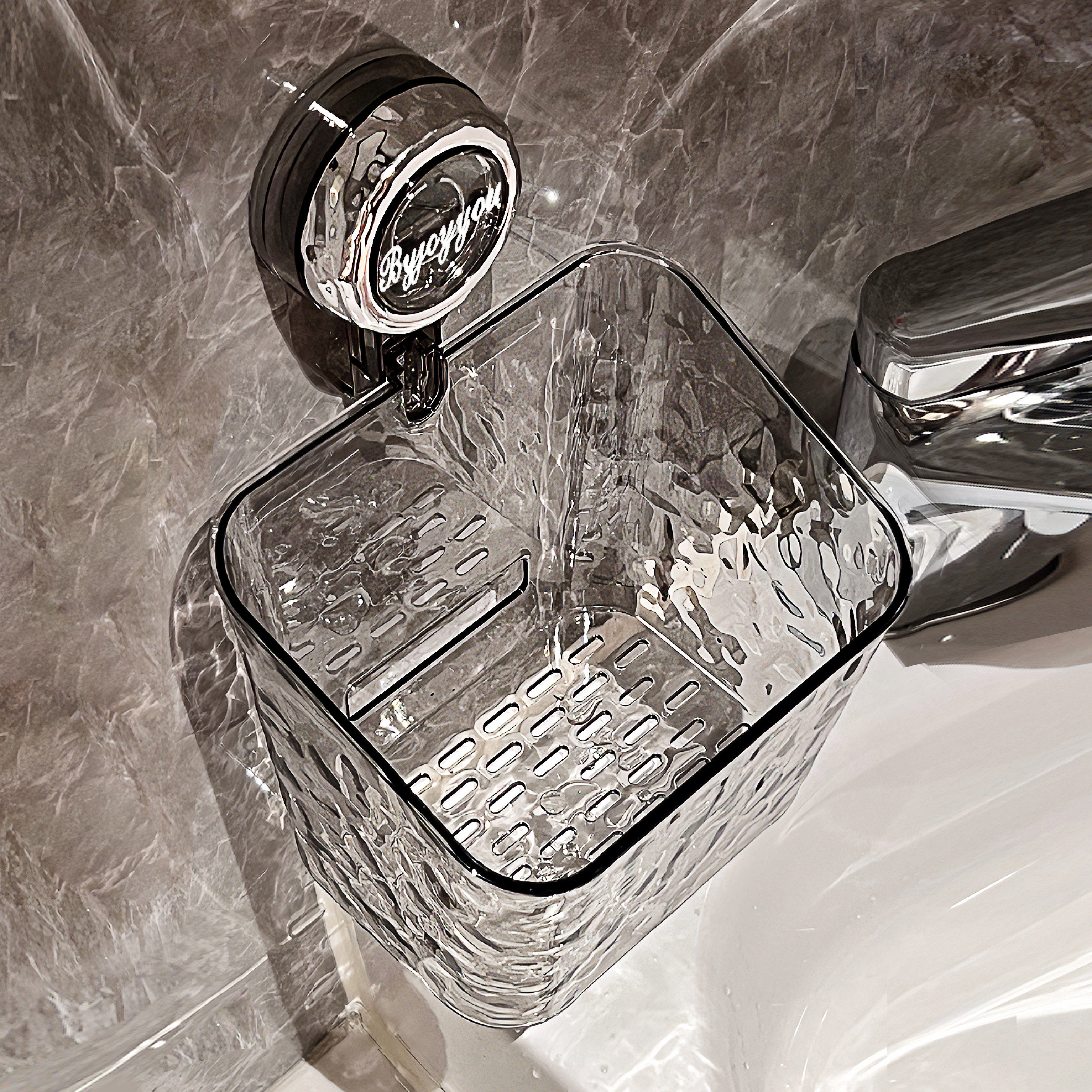 化妆室吸盘置物架浴室架子免打孔厕所洗手台洗脸巾收纳盒毛巾架,家庭/个人清洁工具,浴室角架/置物架,淘宝优惠券,粉丝福利购,淘宝优惠卷