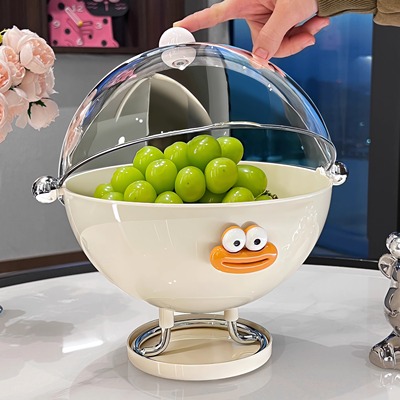 BSD翻盖水果盘家用客厅茶几