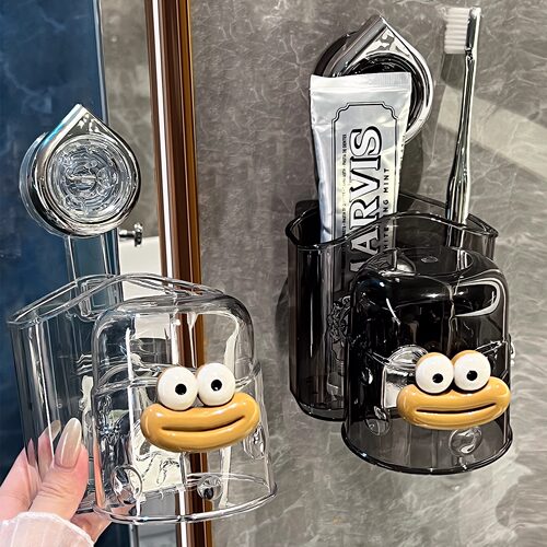 BSD新款奶酪吸盘牙刷置物架