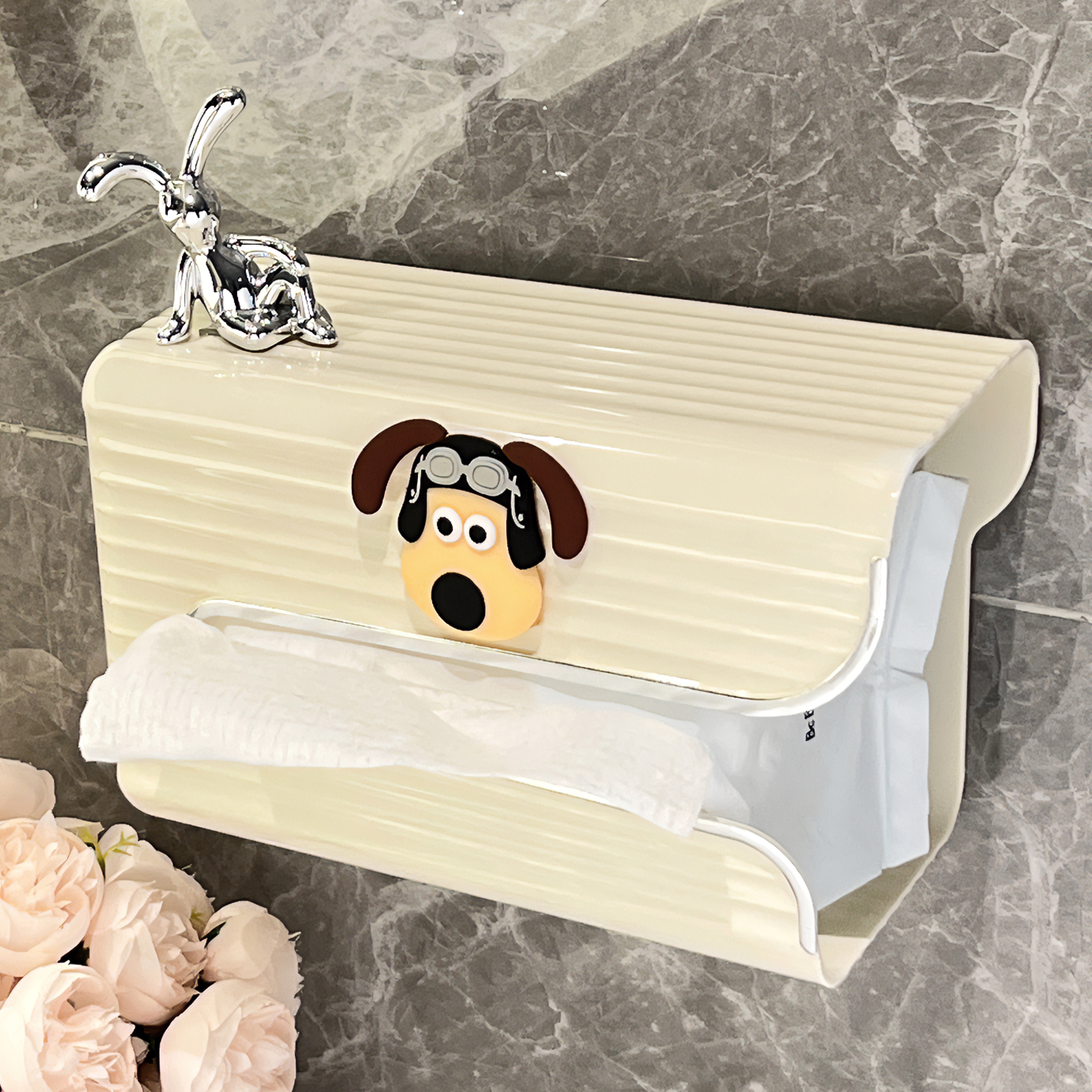 BSD洗脸巾收纳盒壁挂式抽纸盒