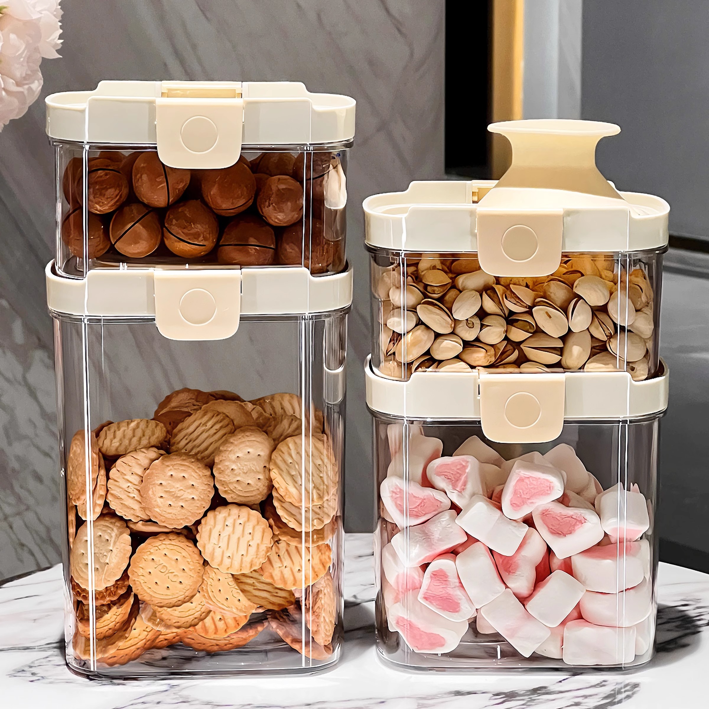 BSD干果收纳盒零食盒糖果盘