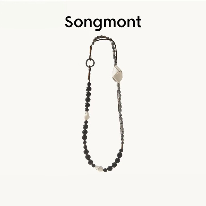 【蒋奇明同款】Songmon.t山下有松无患绳天然种子串国风包包挂件