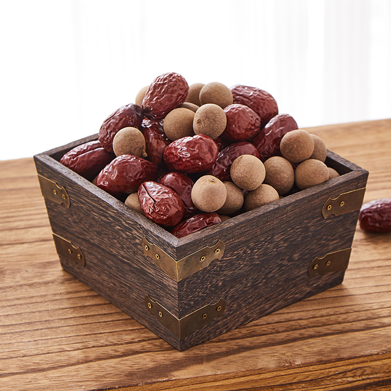 烧桐木米斗日进斗金摆件婚庆祝福