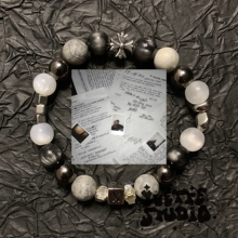 YvetteStudio致敬XXXTentacion 17专辑原创手链弹力绳版本