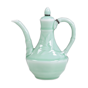 景德镇陶瓷酒壶家用仿古1斤装壶醒酒器分酒器空酒瓶子中式白酒壶