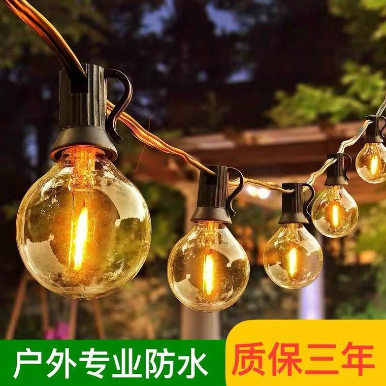 跨境户外防水LED户外防水庭院装饰露营氛围灯太阳能氛围感G40