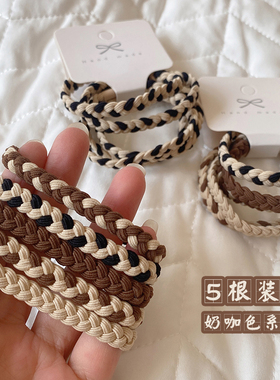 发绳日韩简约拼色发饰