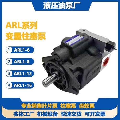新款替代YUEKN油研柱塞泵ARL1-6-F-R-01-S-10油研YUEKN油泵油包邮