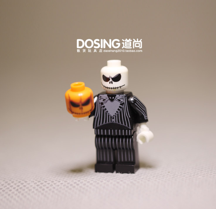 手办拼插圣诞夜惊魂杰克人偶公仔